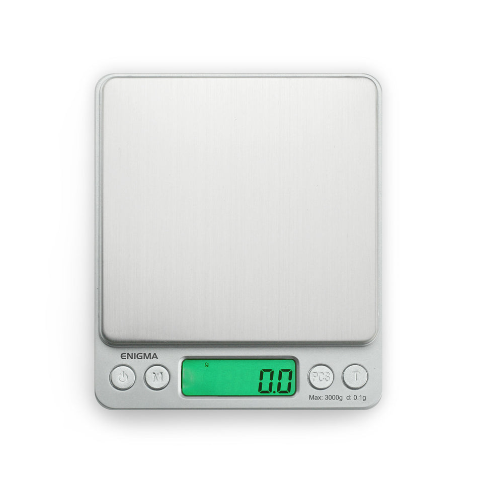 Truweigh Enigma Scale - 3000g x 0.1g - Silver