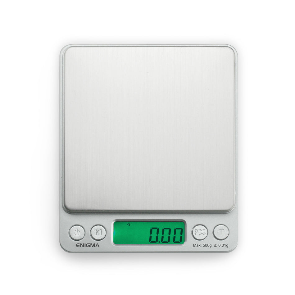 Truweigh Enigma Scale - 500g x 0.01g - Silver
