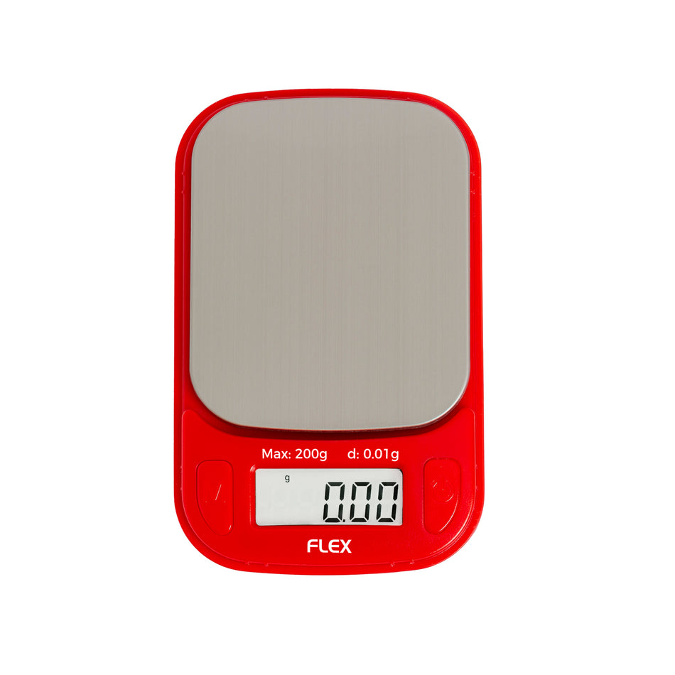 Truweigh Flex Mini Scale – 200g x 0.01g - Red