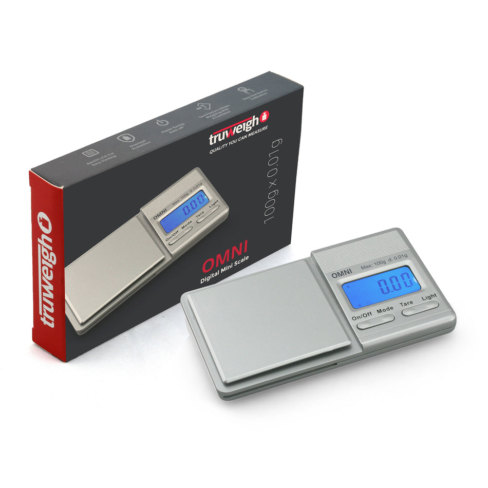 Truweigh Omni Scale - 100g x 0.01g - Silver