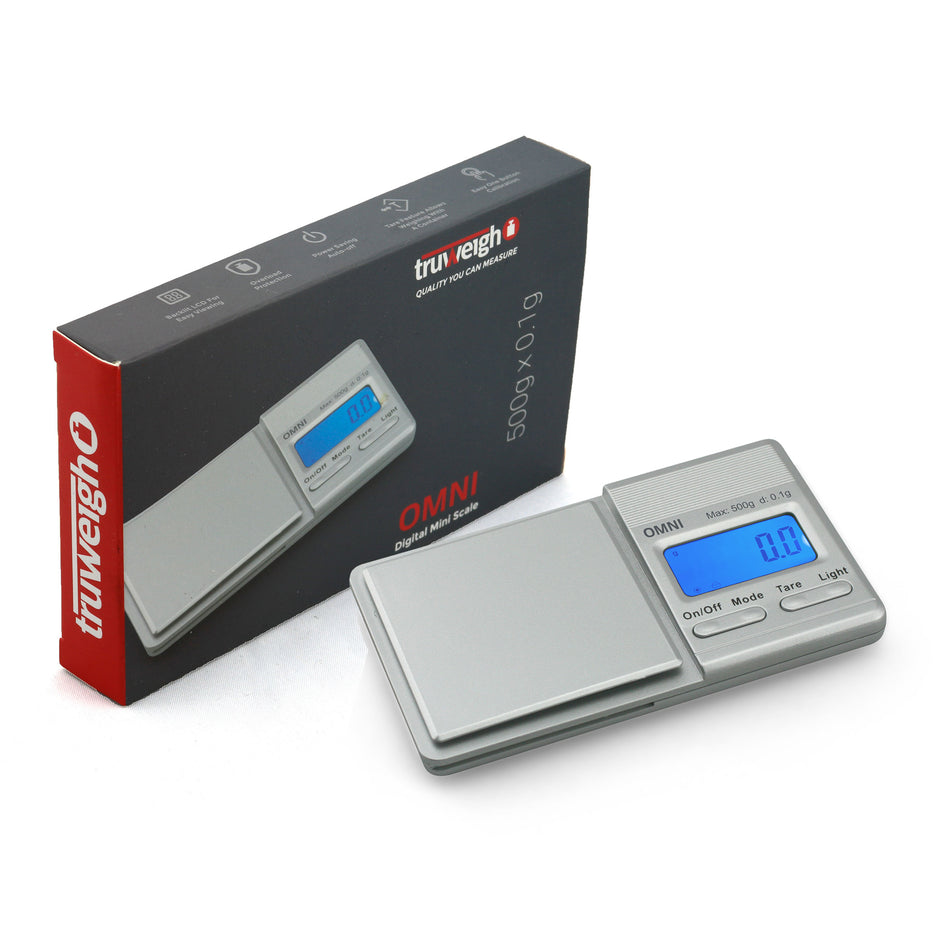 Truweigh Omni Scale - 500g x 0.1g - Silver