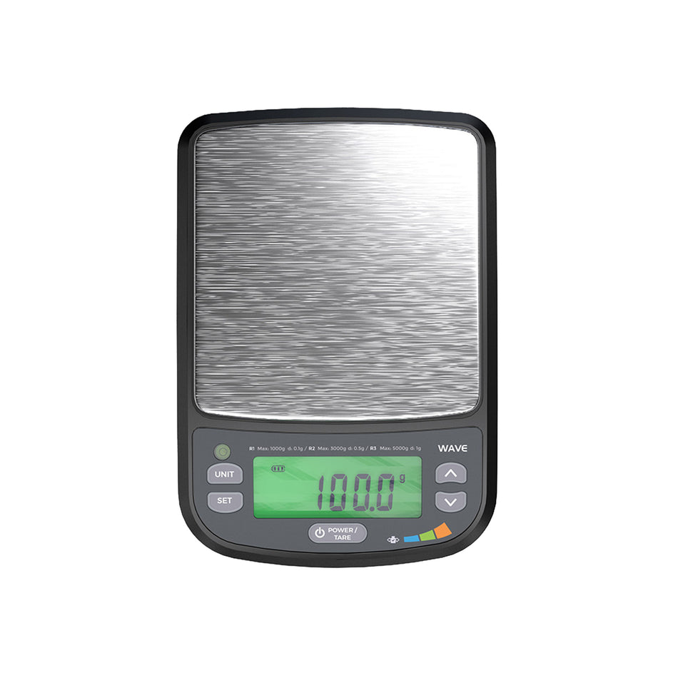 Truweigh Wave IP65 Rated Washdown Bench Scale / Black