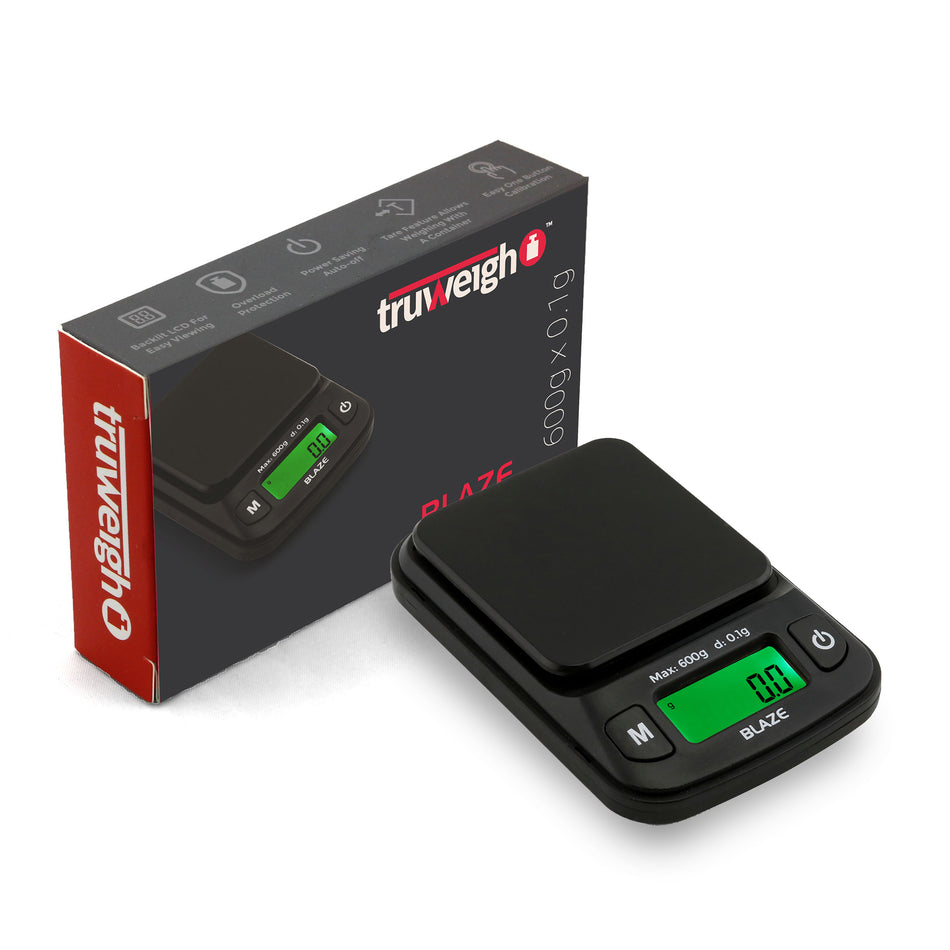 Truweigh Blaze - 600g x 0.1g - Black