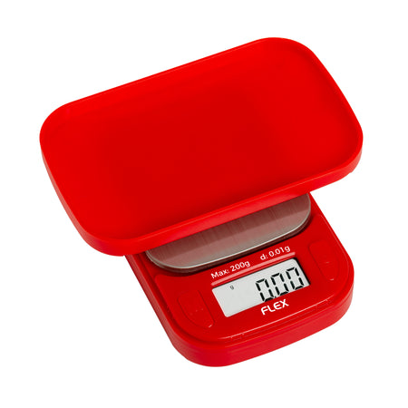 Truweigh Flex Mini Scale – 200g x 0.01g - Red