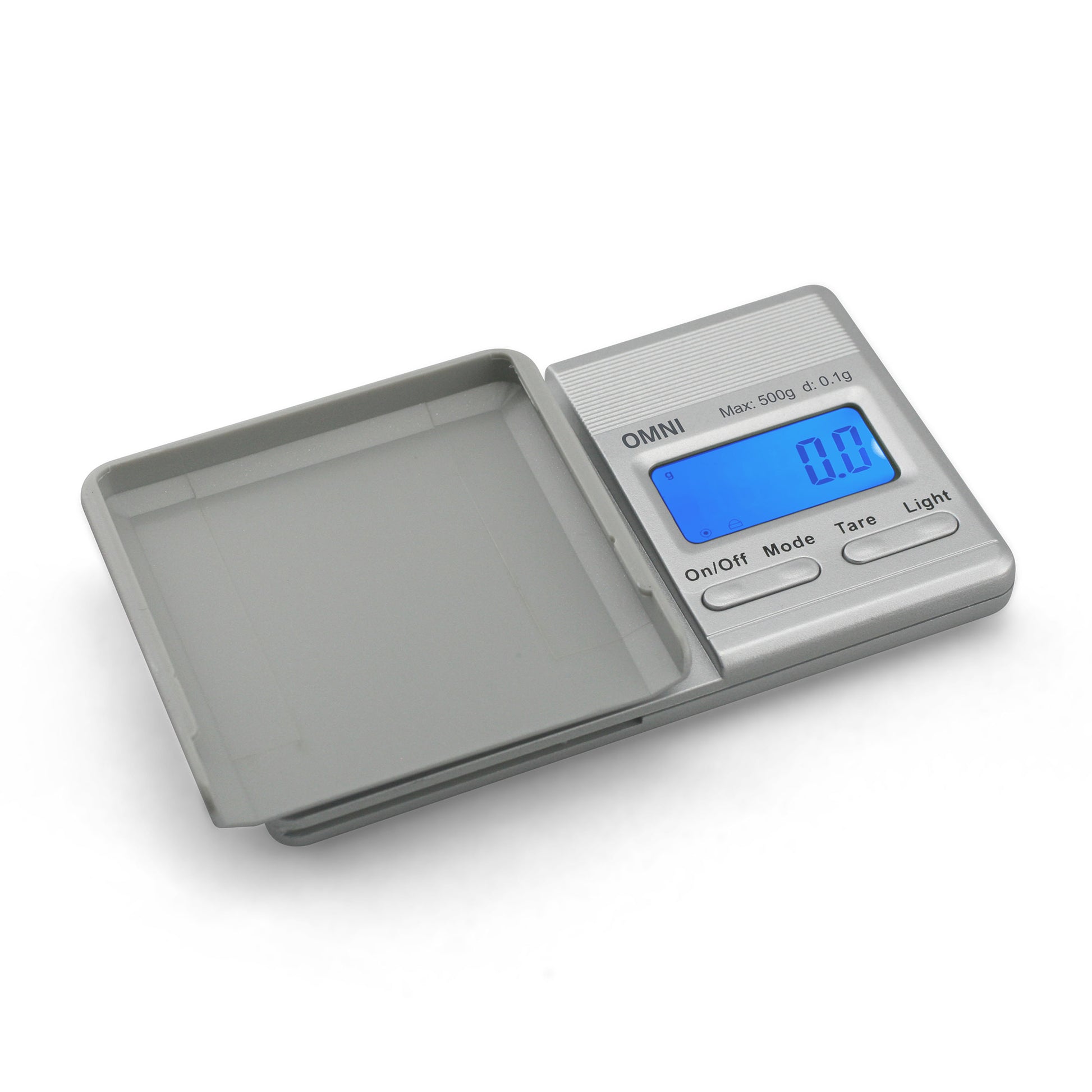 Truweigh Omni Digital Mini Scale - 100g x 0.01g - Silver Pocket Scale