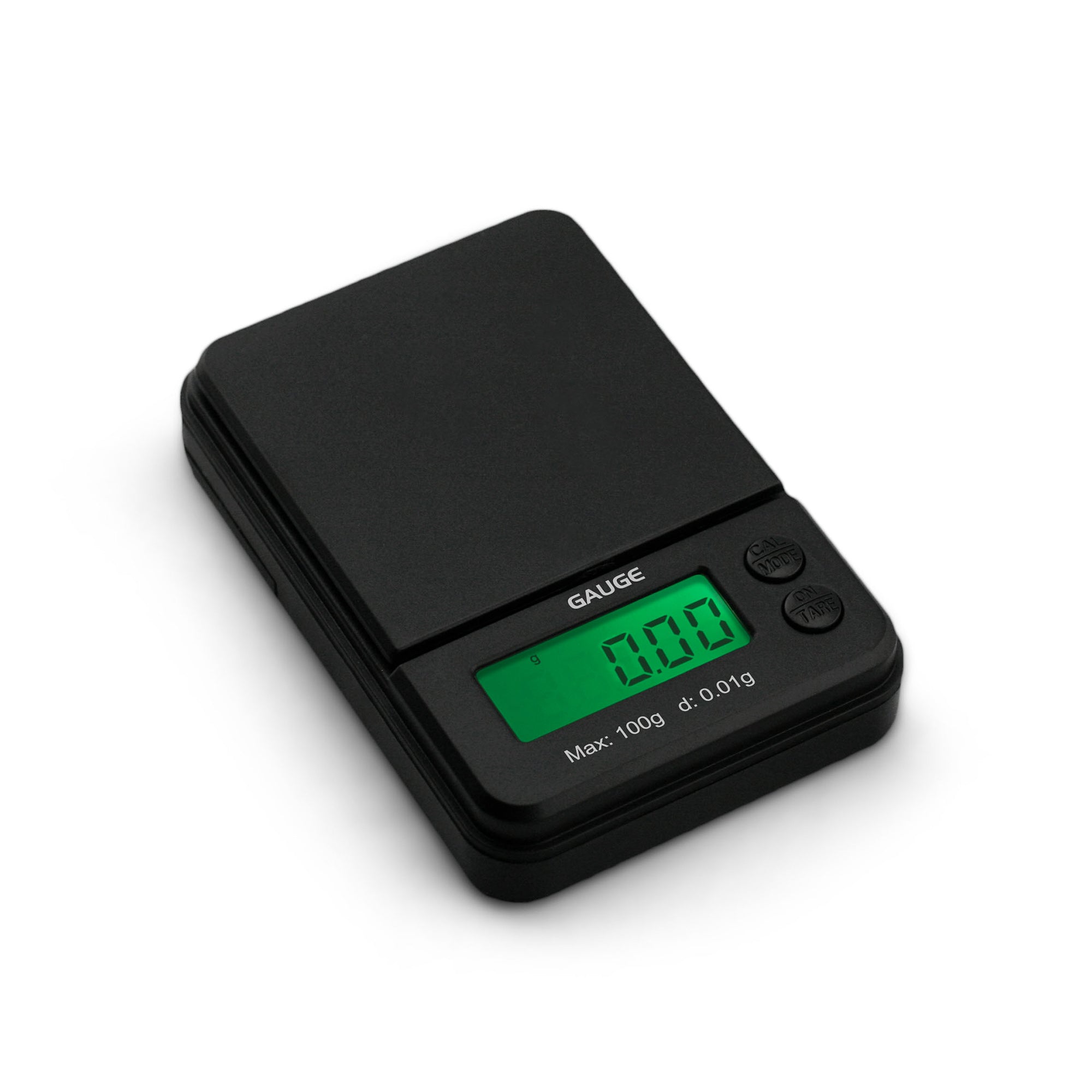 Truweigh Gauge Digital Mini Scale - 100g x 0.01g - Black Pocket Scale