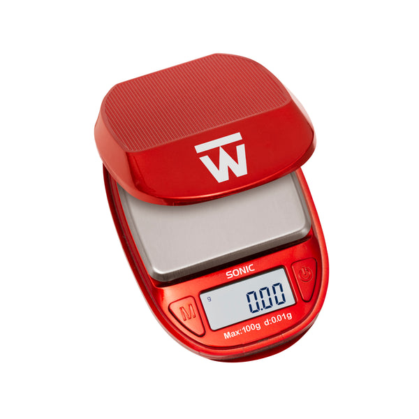 Truweigh Sonic Scale - 100g x 0.01g - Red